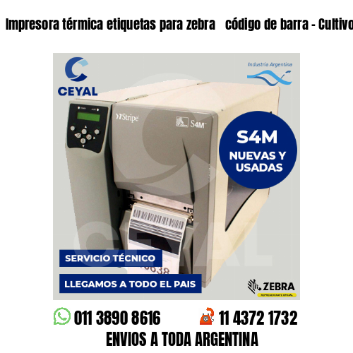 Impresora térmica etiquetas para zebra  código de barra – Cultivo de plantas